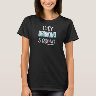 Cooler Tag Drink Squad Funny Alcohol Drinker Grou T-Shirt