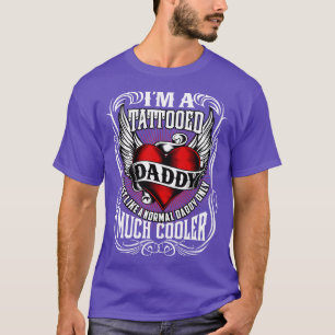 Cooler Tätowierter Daddy T-Shirt