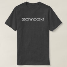 Cooler Techno-Text-T - Shirt