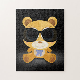 Cooler Teddy Bär Puzzle