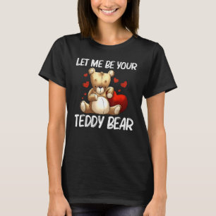 Cooler Teddybär für Männer Frauen gepolstertes Spi T-Shirt