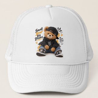 Cooler Teddybärhut | Kleiner Bär große Träume Truckerkappe
