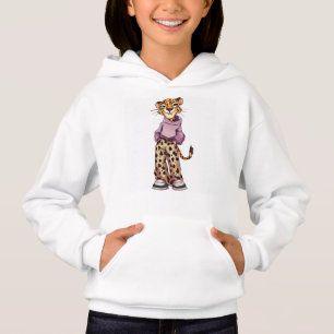 Cooler Teenager-Cartoon-Spaß-T - Shirt