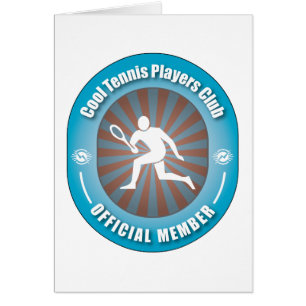 Cooler Tennis-Spieler-Verein