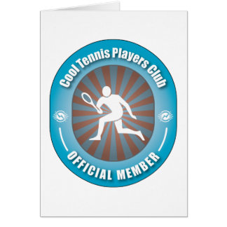 Cooler Tennis-Spieler-Verein