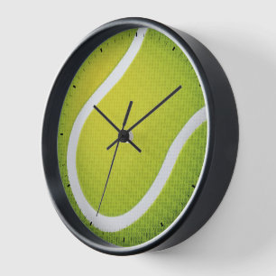 Cooler Tennistyptext Uhr