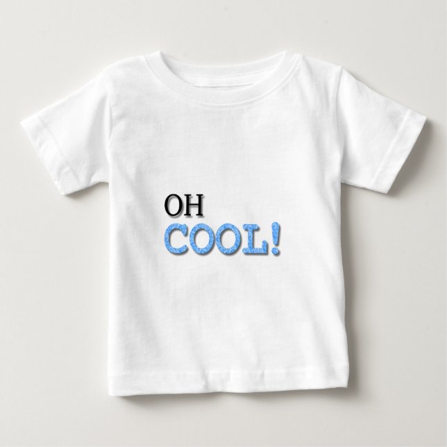 Cooler Text Baby T-shirt (Vorderseite)