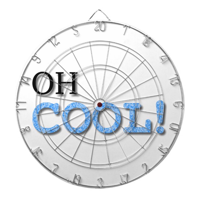 Cooler Text Dartscheibe (vorne)