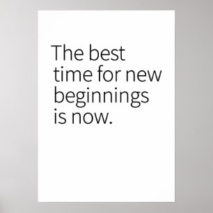 Cooler Text Grafik-Opportunity Quote Art Two-Tone  Poster