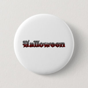 Cooler Text - Halloween Button