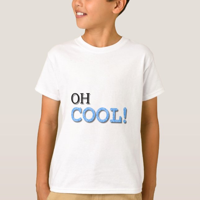 Cooler Text T-Shirt (Vorderseite)
