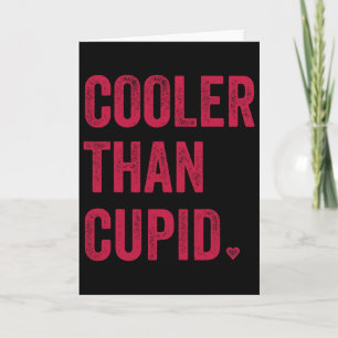 Cooler Than Cupid Kinder Valentinsoutfit Karte