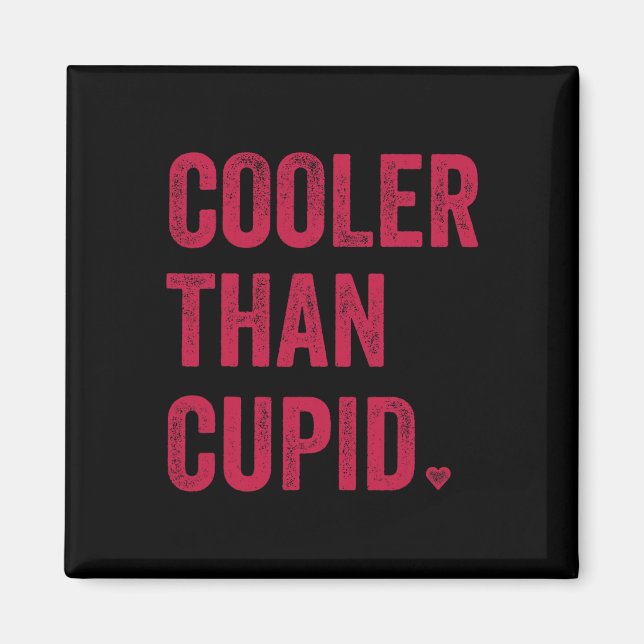 Cooler Than Cupid Kinder Valentinsoutfit  Magnet (Vorne)