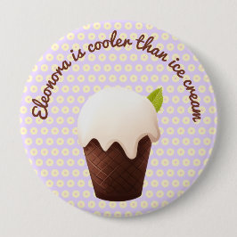 Cooler Than Ice Cream – Mint&Chocolate Cup Button