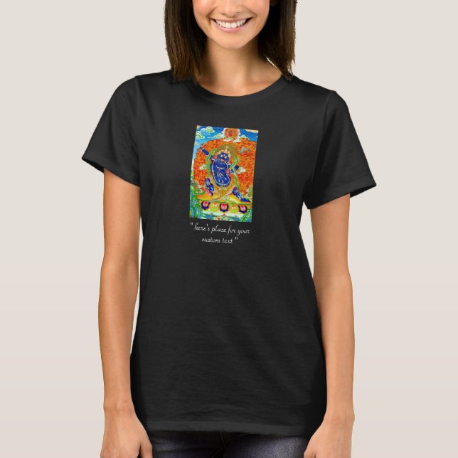 Cooler tibetanischer thangka Tätowierung Vajrapani T-Shirt (Vorderseite)