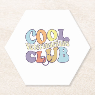 Cooler Tierärztefachmann Untersetzer