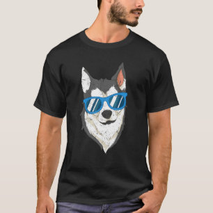 Cooler Tierhundepass Hausbesitzer Siberischer Hund T-Shirt