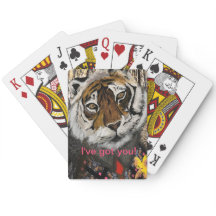 Cooler Tiger, bearbeitbarer Text