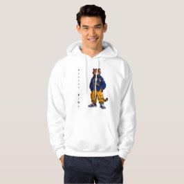 Cooler Tiger in Streetwear-Kunst - Urbaner Stil Ti Hoodie