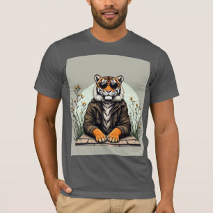 "Cooler Tiger mit Sonnenbrille T - Shirt - Stilvol