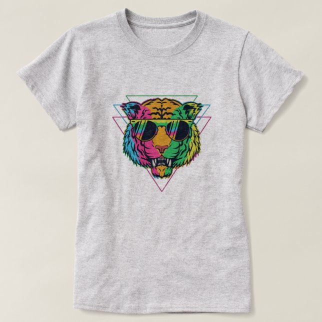 Cooler Tiger-T - Shirt (Design vorne)