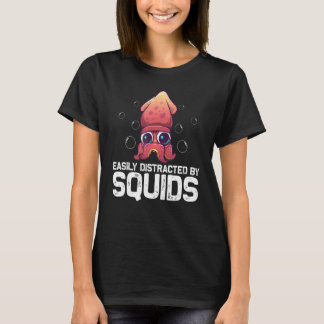 Cooler Tintenfisch Für Männer Frauen Oktopus Biolo T-Shirt