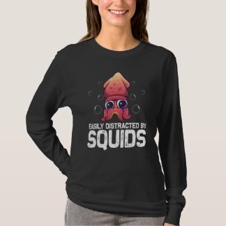 Cooler Tintenfisch Für Männer Frauen Oktopus Biolo T-Shirt
