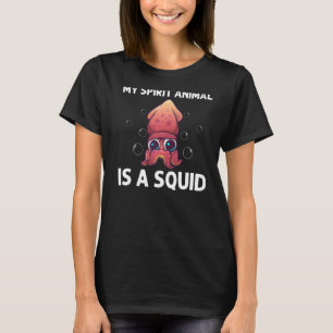 Cooler Tintenfisch für Männer Octopus Biology Sea  T-Shirt