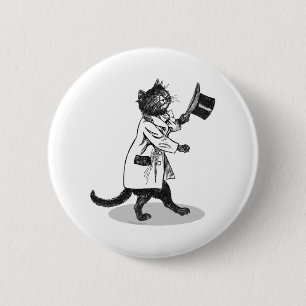 Cooler Topfh Katzenhut Button