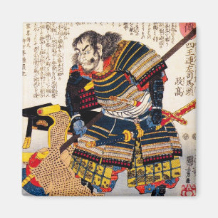 Cooler traditioneller klassischer japanischer magnet