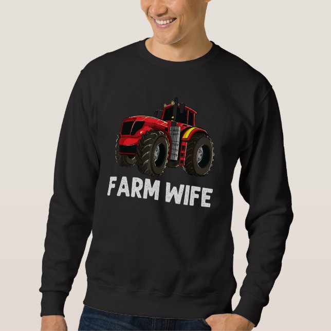 Cooler Traktor für weibliche Tänzerin Sweatshirt (Vorderseite)
