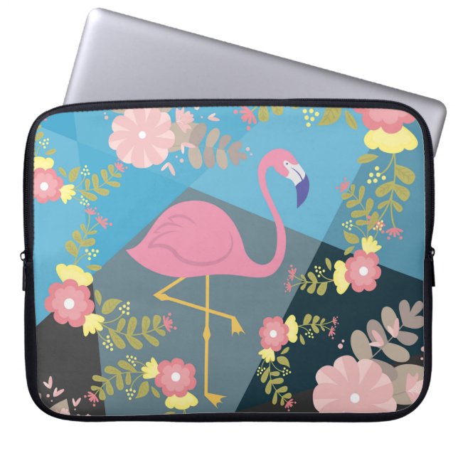 Cooler Trendy Chic-niedlicher rosa Girly Laptopschutzhülle (Vorderseite)