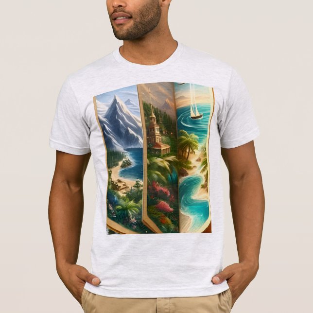 Cooler Trenino Camping T - Shirt von Zazzle (Vorderseite)