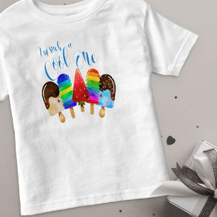 Cooler Typ für den 1. Geburtstag mit Eis am Stiel Kleinkind T-shirt