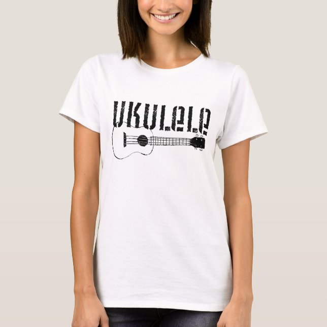 Cooler Ukulele T-Shirt (Vorderseite)