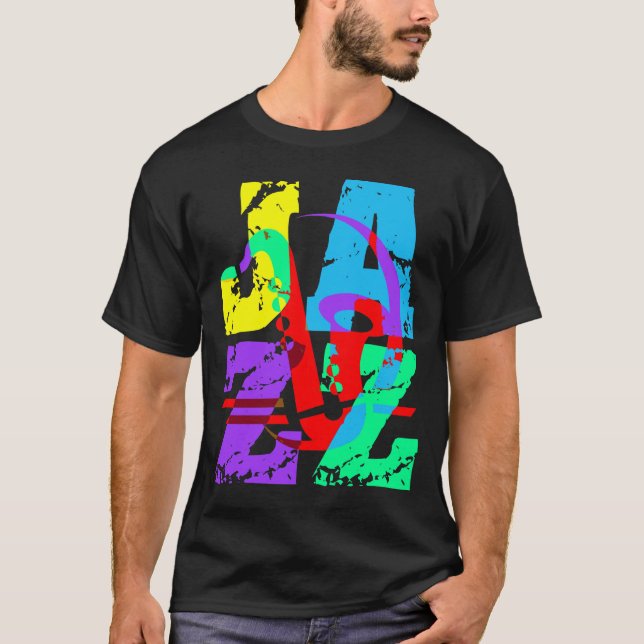 Cooler und angesagter Jazz T-Shirt (Vorderseite)