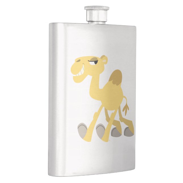 Cooler und Niedlicher Cartoon Camel Classic Flask Flachmann (Rechts)