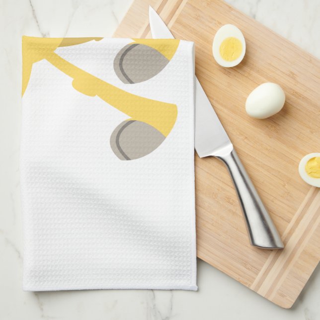 Cooler und Niedlicher Cartoon Camel Küchentuch (Viertel Falte)