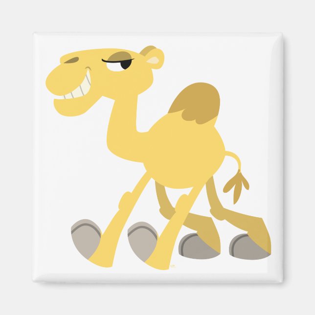 Cooler und Niedlicher Cartoon Camel Magnet (Vorne)