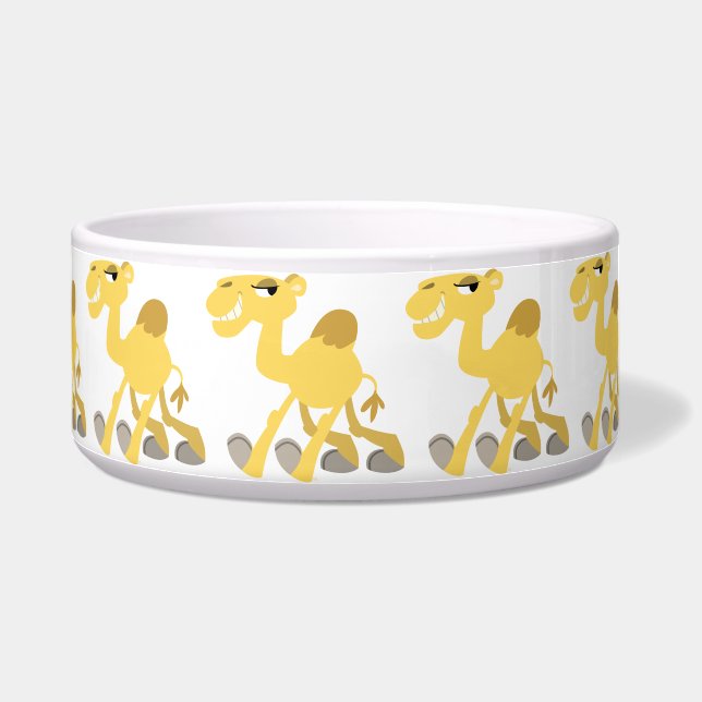 Cooler und Niedlicher Cartoon Camel Pet Bowl Napf (Links)