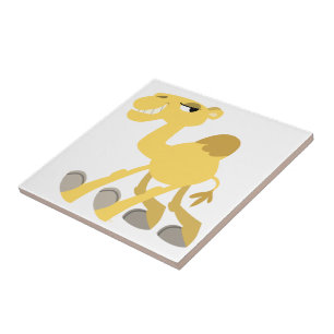 Cooler und Niedlicher Cartoon Camel Tile Fliese