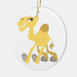Cooler und Niedlicher Cartoon Kamelschmuck Keramikornament