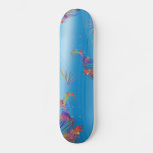 Cooler und schöner Entwurf des tiefen Ozeans - - Skateboard