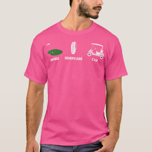 Cooler und sonniger Golf T-Shirt