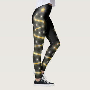 Cooler und stilvoller Weihnachtsbaum Leggings