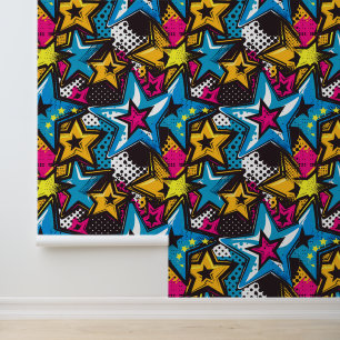 Cooler Unisex-Comic-Pop Tapete