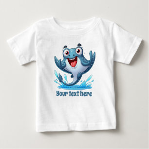 Cooler unisex Strand ergänzen Text Stingray Baby T-shirt