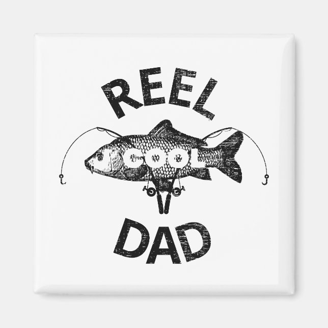 Cooler Vater abziehen Magnet (Vorne)