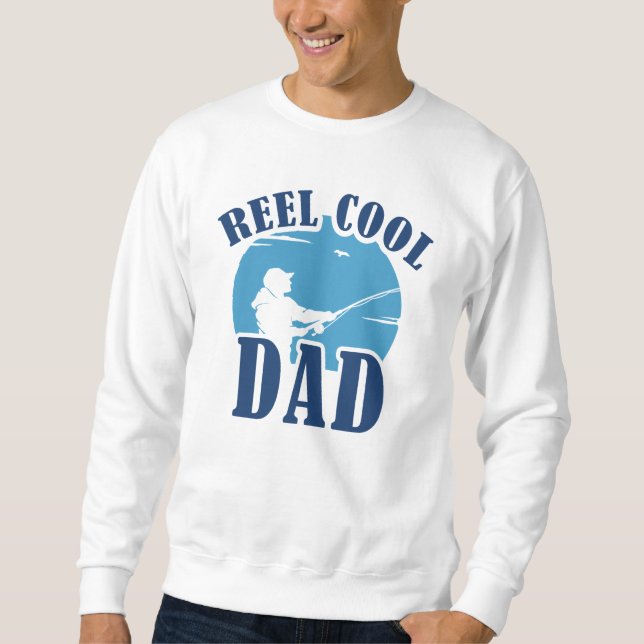 Cooler Vater abziehen Sweatshirt (Vorderseite)