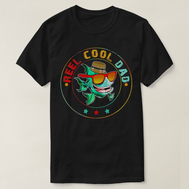 Cooler Vater Angelfertiger Tagesdesign von Son T-Shirt (Design vorne)
